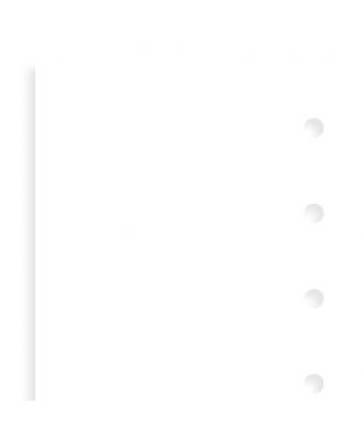 Filofax Vulling Personal Wit Blanco