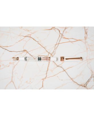 TWSBI Diamond 580 White Rose Gold II Fountain Pen