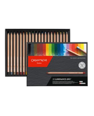 Caran d'Ache Luminance 6901 20 Coloured Pencils