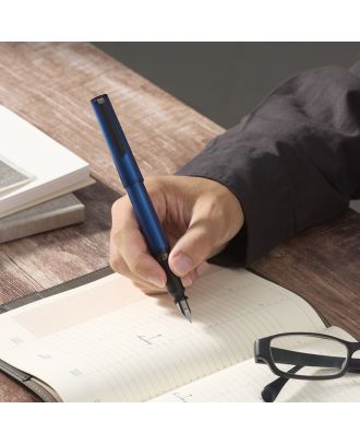 Sailor TUZU Adjust Forge Metallic Blue Fountain Pen