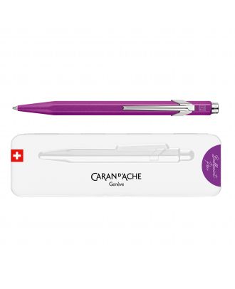 Caran d'Ache 849 Colormat-X Violet Ballpoint Pen