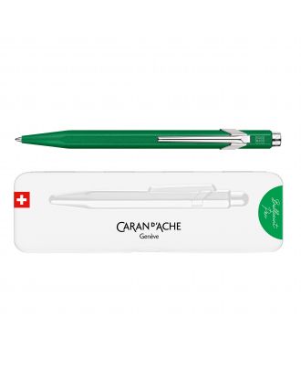 Caran d'Ache 849 Colormat-X Green Balpen