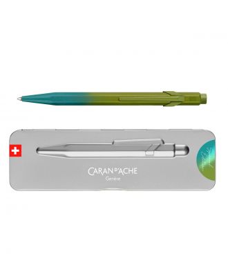 Caran d'Ache 849 Claim Your Style Arctic Green Ballpoint Pen Special Edition 5