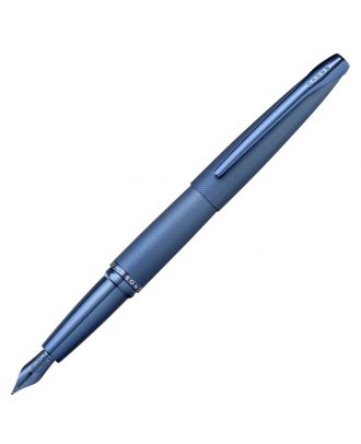 Cross ATX Sandblasted Dark Blue Fountain Pen