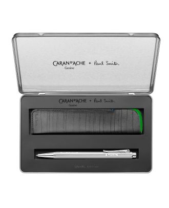 Caran d'Ache Ecridor Paul Smith Edition 5 Balpen Set met Lederen Etui