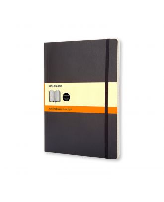 Moleskine Classic Extra Large Notebook Zwart Zachte Kaft Lijntjes