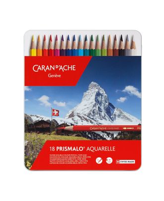 Caran d'Ache Prismalo Aquarelle 18 Colour Pencils