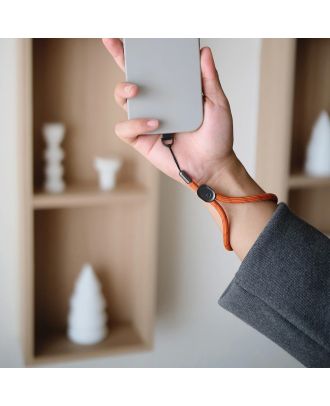 Orbitkey Wrist Phone Strap Terracotta
