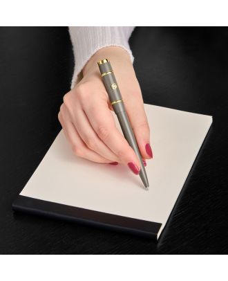 Hugo Boss Ballpoint Pen Rive Signature Lady Taupe