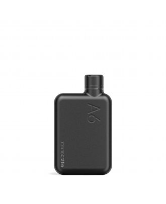 A6 Memobottle Stainless Steel Black
