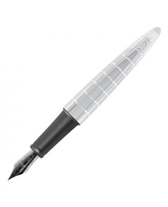 Diplomat Aero Rhomb Chrome Fountain Pen