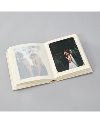 Semikolon Photo Album Classic Medium Chamois Wedding Edition