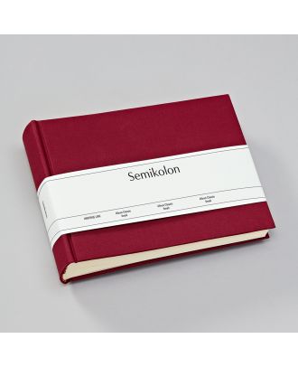Semikolon Photo Album Classic Small Burgundy