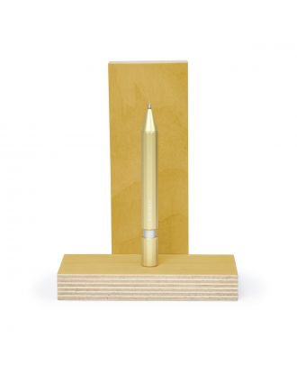 Andhand Aspect Retractable Ballpoint Pen Gold Lustre