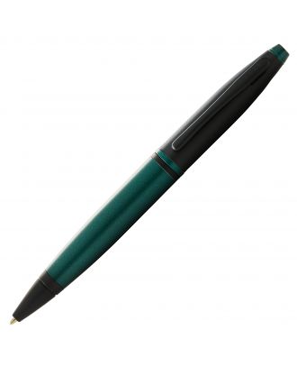 Cross Calais Matte Green and Black Lacquer Ballpoint Pen