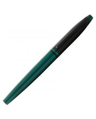 Cross Calais Matte Green and Black Lacquer Rollerball Pen