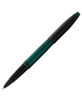 Cross Calais Matte Green and Black Lacquer Rollerball Pen