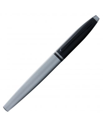 Cross Calais Matte Gray and Black Lacquer Rollerball Pen