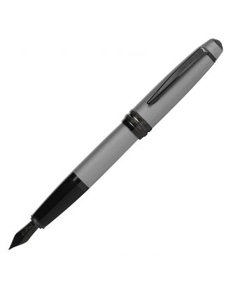Cross Bailey Matte Gray Lacquer Fountain Pen