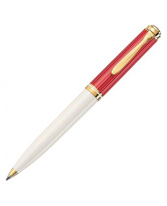 Pelikan Souverän 600 Red-White Ballpoint Pen