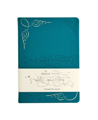 Esterbrook "Write Your Story" Journal Teal Dotted Notebook A5
