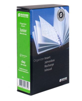 Succes Junior 1 Day on 1 Page Diary BOX 2026