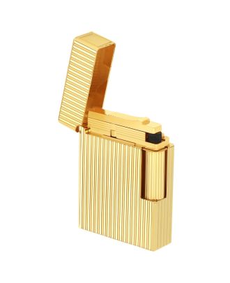S.T. Dupont Ligne 1 Guilloche Gold Lighter