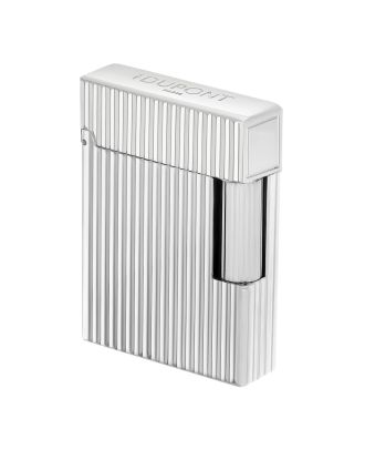 S.T. Dupont Ligne 1 Guilloche Silver Lighter