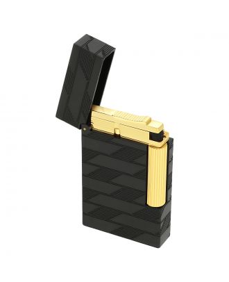 S.T. Dupont Ligne 2 Cling Monogram 1872 Black Lighter