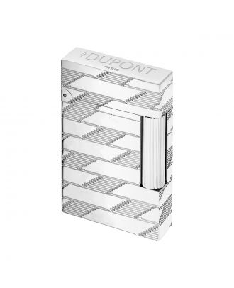 S.T. Dupont Ligne 2 Cling Monogram 1872 Palladium Lighter