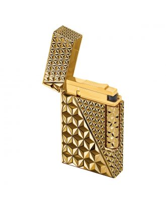 S.T. Dupont Ligne 2 Double Fire X Gold Lighter