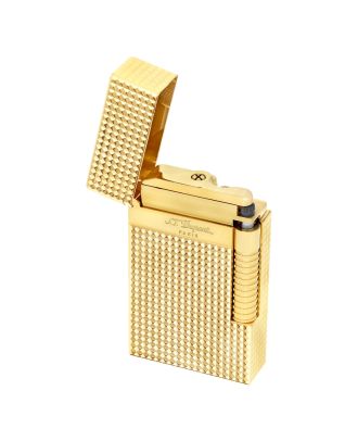 S.T. Dupont Le Grand Cling Gold Diamond Head Lighter