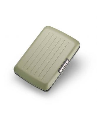 Ögon Stockholm V2 Matt Cactus Green Card Case