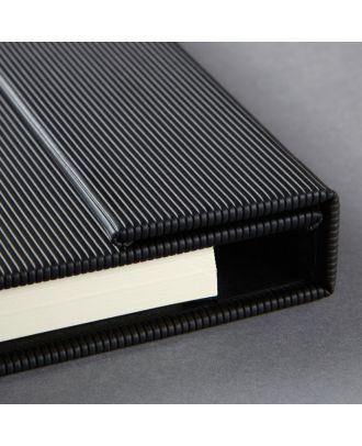 Sigel Conceptum Pure Notitieboek A4 Zwart Hardcover met Magneetsluiting Gelijnd
