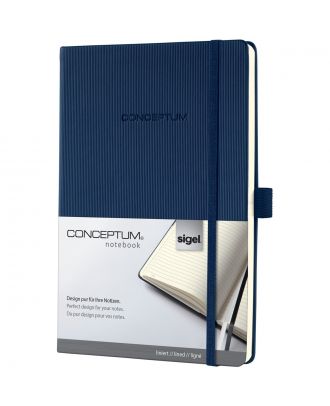 SIGEL CO822 Spiralblock Conceptum, A5, kariert, schwarz: Notebook Conceptum, Classic, Hardcover : Sigel GmbH