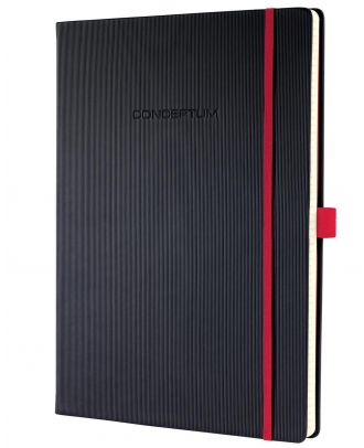 Sigel Conceptum Pure Notitieboek A4 Zwart Hard cover Gelijnd