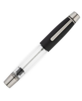 Conid Maximalistica Demonstrator Bulkfiller – Demonstrator Barrel – Flat Top – Titanium Vulpen
