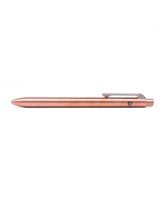 Tactile Side Click Pen Copper Standard Ballpoint Pen