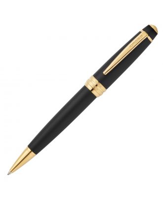 Cross Bailey Matte Black with 23kt Gold Ballpoint Pen