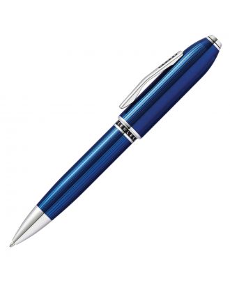 Cross Peerless 125 Quartz Blue Lacquer Ballpoint Pen