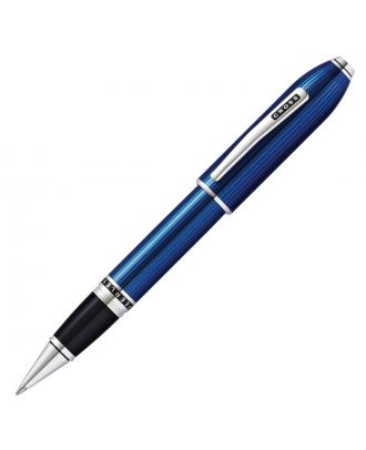 Peerless 125 Quart Blue Lacquer Rollerball Pen