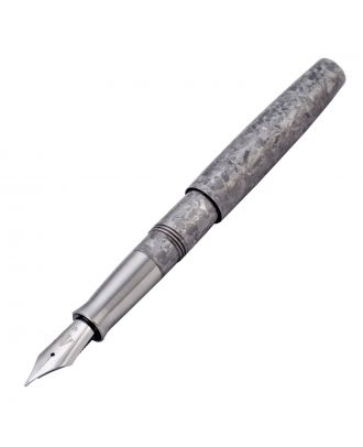 Gravitas Dinkey Crystallized Titanium Fountain Pen