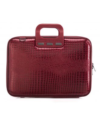 Bombata Shiny Cocco Burgundy Laptop Bag 15,6"