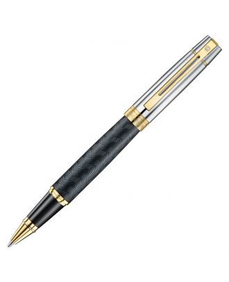 Sheaffer 300 Engraved Black with Chrome Rollerball Pen