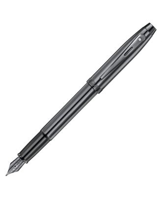 Sheaffer 100 Ionic Gunmetal Grey with Shiny PVD Trims Fountain Pen