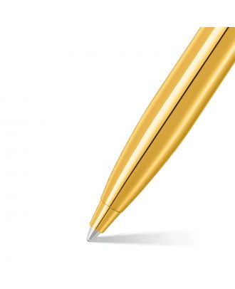 Sheaffer 100 Glossy Gold PVD with PVD Gold Trims Ballpoint Pen
