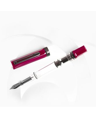 TWSBI Eco Plum with Onyx Fountain Pen
