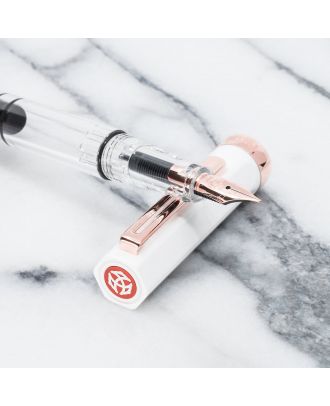 TWSBI Eco Rose Gold White Fountain Pen