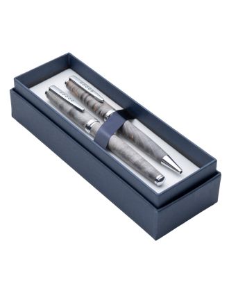 Tom Hessin Edinburgh Collection Stockbridge Stone Fountain Pen and Ballpoint Pen Set
