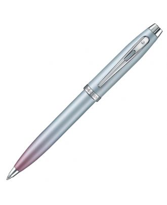 Sheaffer 100 Expressions Blue and Pink Pearlised Gradient Ballpoint Pen